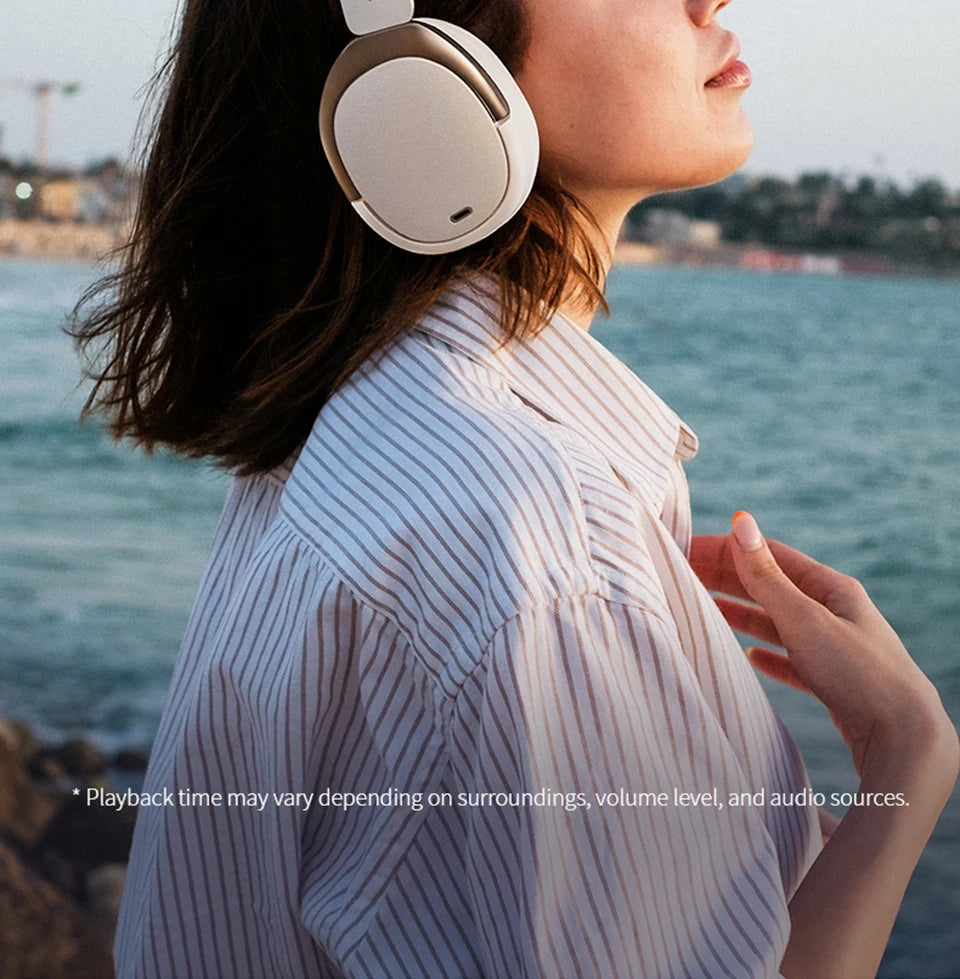 Edifier WH950NB Active Noise Cancelling Wireless Headphones Hi-Res Wireless Audio Dual Device Connection Bluetooth 5.3 Headset