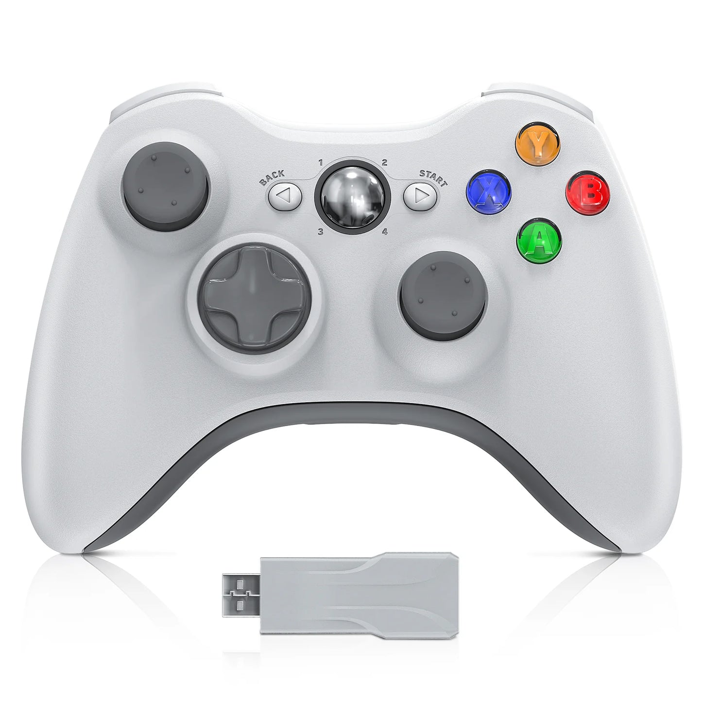 GAMROMBO Game Controller For Xbox 360/Slim/Windows7/8/10 Gamepad Wired/Wireless Controle Joystick Dual Vibration Gaming  Rocker