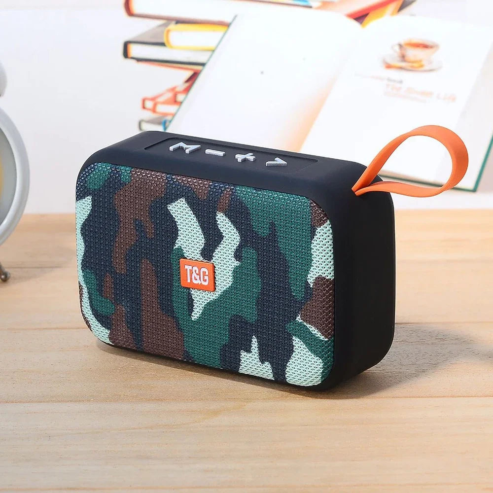 Portable Bluetooth Speaker Radio FM Mini Wireless Waterproof Subwoofer Sound Box Music Caixa De Som Small Woofer Column Bass Mp3
