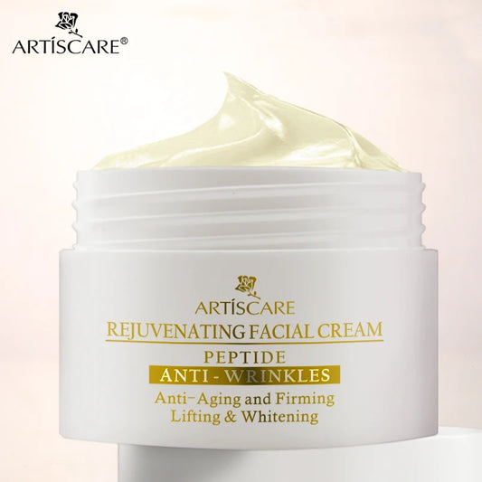 ARTISCARE Peptide Anti Wrinkle Facial Cream Whitening Lifting Day Cream Skin Care Anti Aging Acne Treatment Firming Face Cream