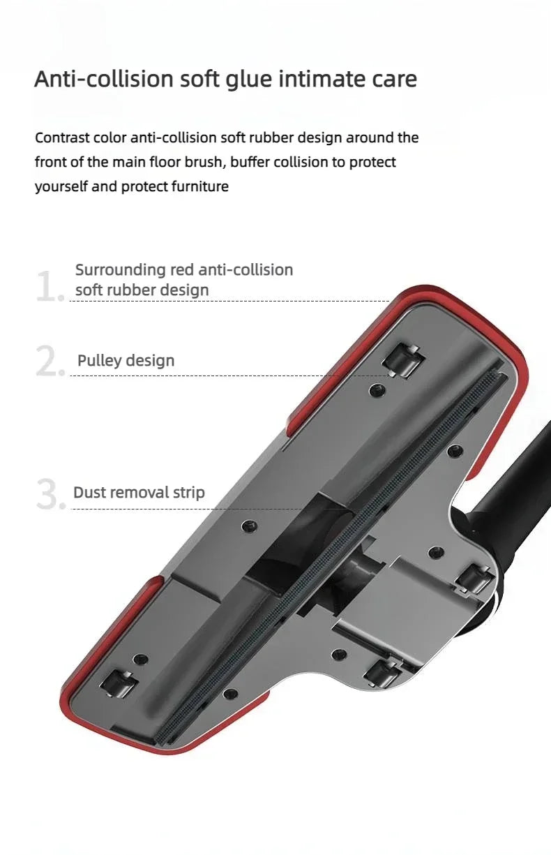 Handheld Cordless Wireless Vacuum Cleaner 600W Power Home portable Carpet Car Cleaning Machine Wired Cordless Vacuum Cleaner