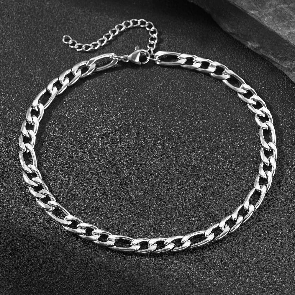 Stainless steel anklet Premium sense of simplicity small delicate anklet New popular light luxury chain anklet For Women Jewelry