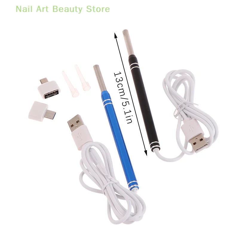1Set Smart Visual Earpick Endoscope Spoon Ear Cleaner Camera Otoscope Ear Wax Remover Earwax Removal Tool