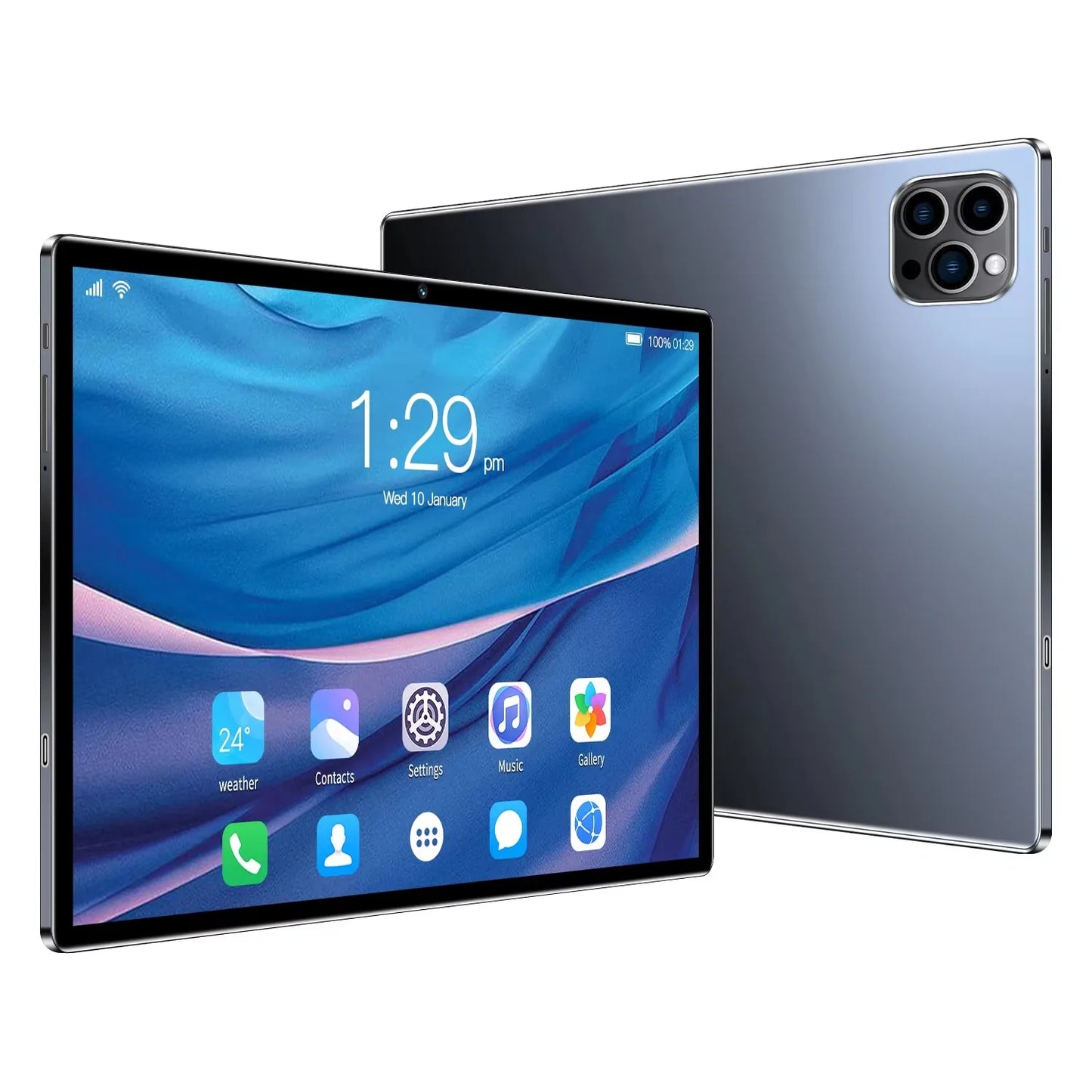 P37 10.1 Inch 8GB RAM 64GB ROM Android 13 Support 4G GSM Internet WiFi Internet BT Global Version Tablet PC