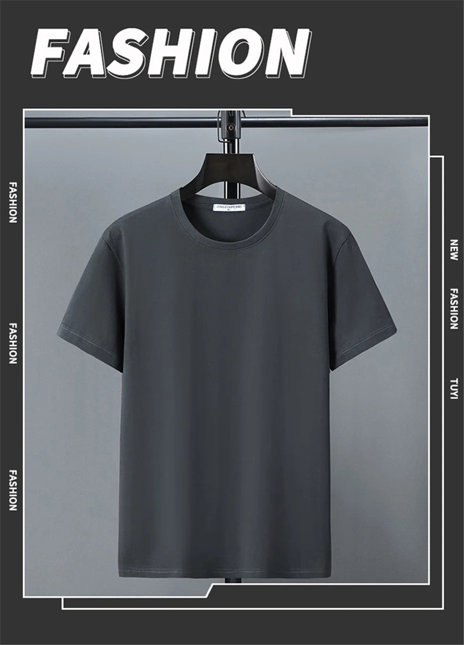 Big Size 10XL 12XL T-shirt Summer T Shirt Men Short Sleeve Cotton Tshirt Casual O-neck Tops Tees Male Bear Print Shirt Crewneck