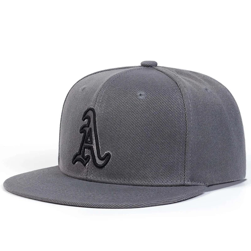 Unisex Gothic Alphabet Embroidery Hip-hop Hats Outdoor Adjustable Casual Baseball Caps Sunscreen Hat