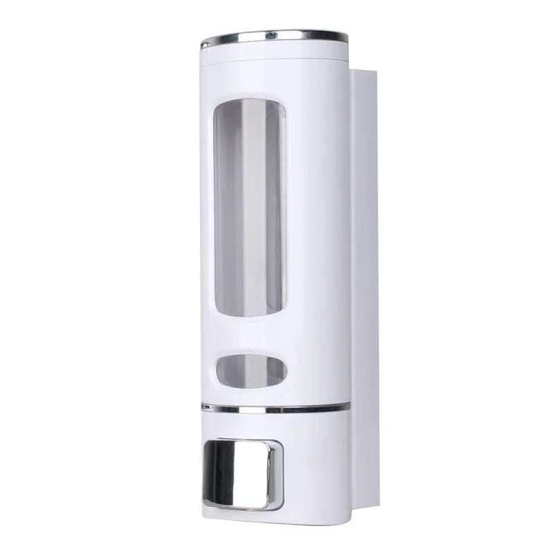 Lamgool Single/double Soap Dispenser Wall-Mount Shower Bath Shampoo Dispenser Liquid Soap Container Bathroom Accessories