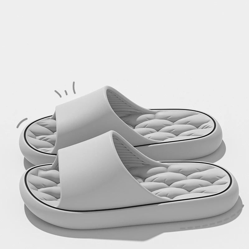 Summer Women Leaking Quick-Drying Shower EVA Slippers Men Breathable Water Leakage Flip Flops Light Waterleaky Swimming Sandals