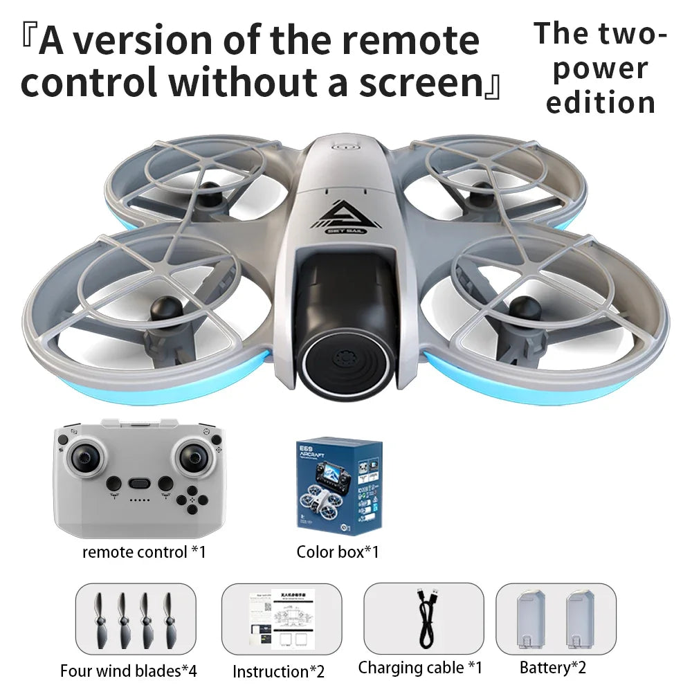 E69 Max Drone 5G GPS Return Professional 8K HD Aerial Photography 18000m RC Brushless Motor Optical Flow Quadcopter Toys