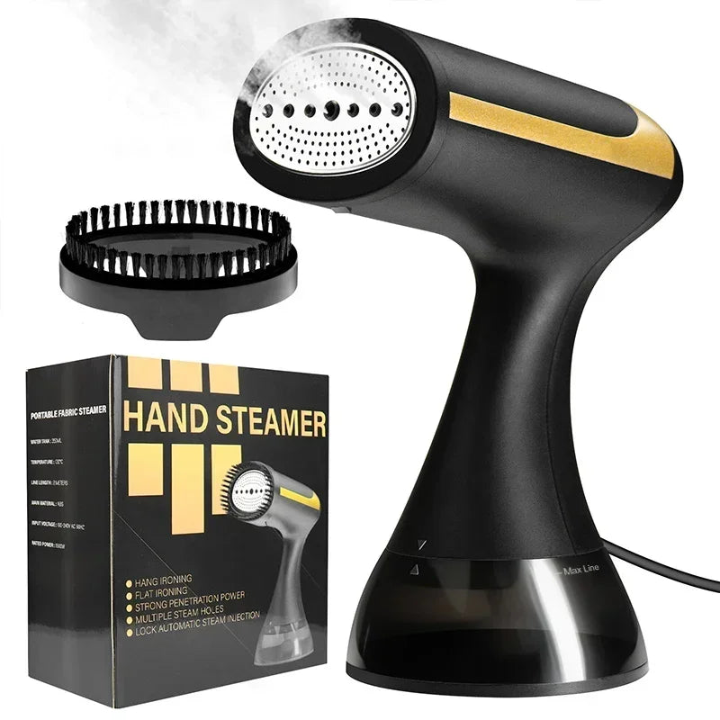 220V Handheld Garment Steamer 1500W Electric Household Fabric Steam Iron 350ml Portable Vertical Fast-Heat for Clothes Ironing