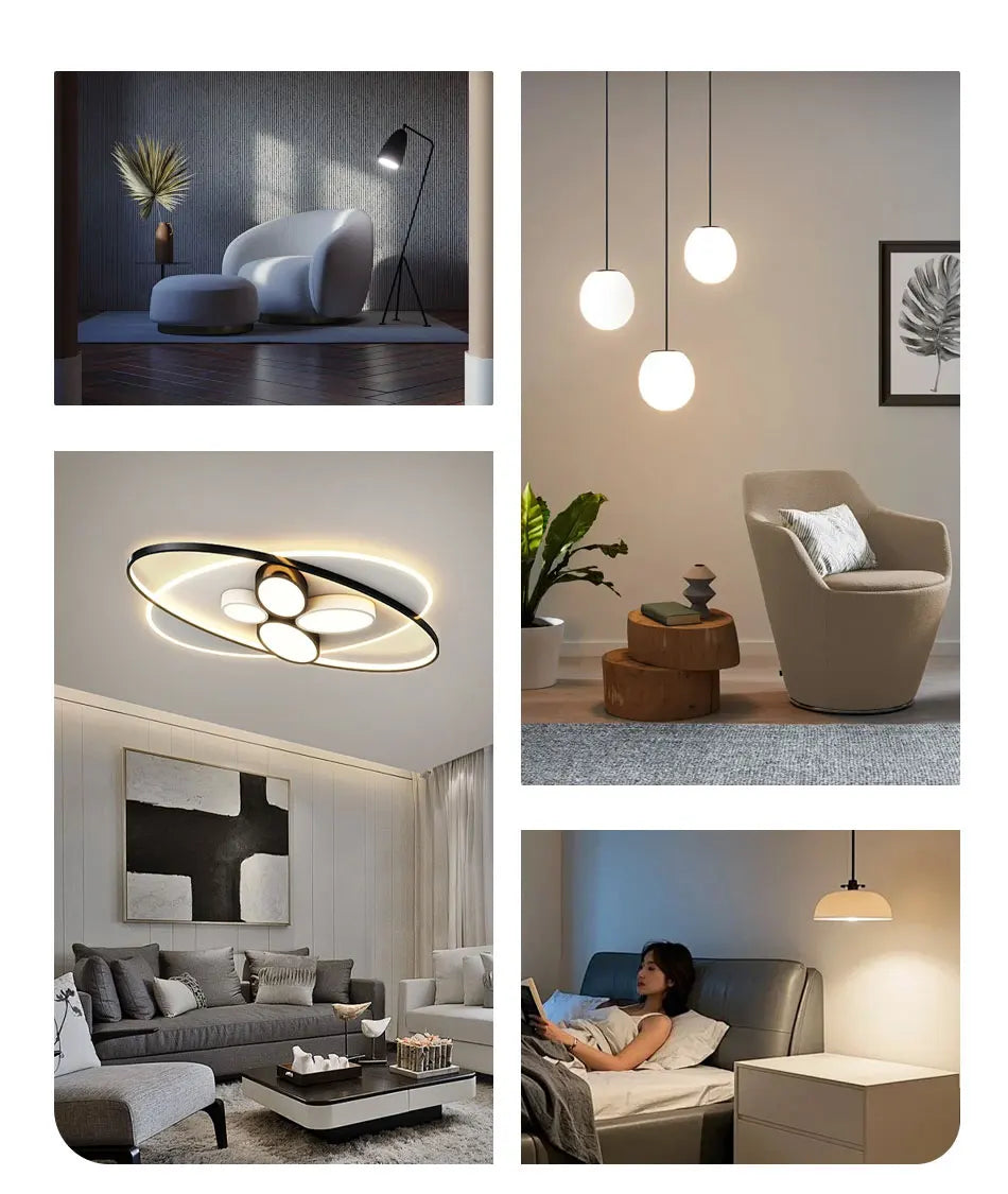 4PCS LED bulbs E27 AC220V indoor bulbs Cool white and Warm white power 20W 18W 15W 12W 9W 6W smd2835 Lampada Living LED Bombilla