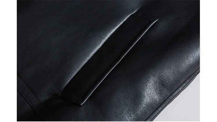 Jackets Man Winter Leather Warm Coats Motorcycle Leather Jacket Velvet Thickened Coat High Brand Street Wear Clothing Men New