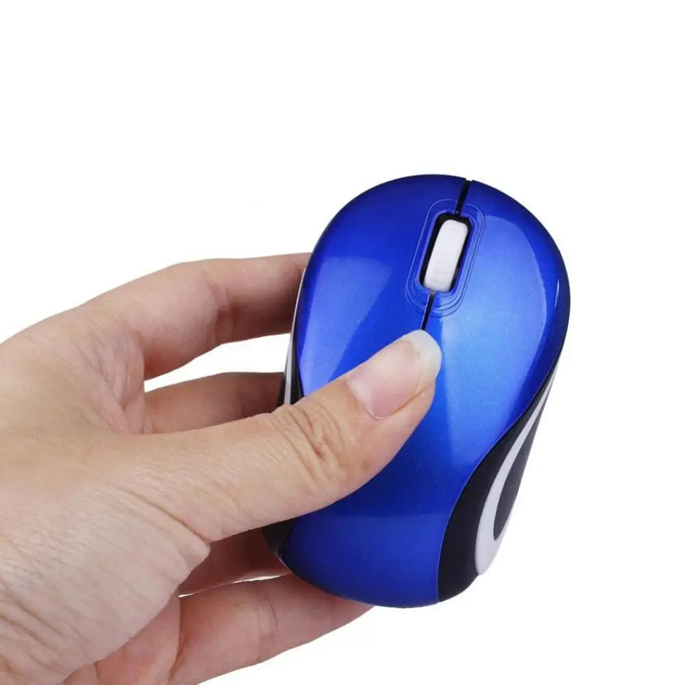 Wireless Mini Mouse Computer Gaming Small Portable Mause 1600DPI Optical USB Ergonomic USB Mice For PC Laptop Gift