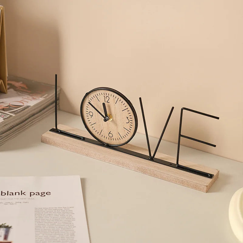 European Creative TV Cabinet Decoration Furniture Home Living Room Bedroom Entrance Wine Cabinet Office Desktop Clock Arrangeme