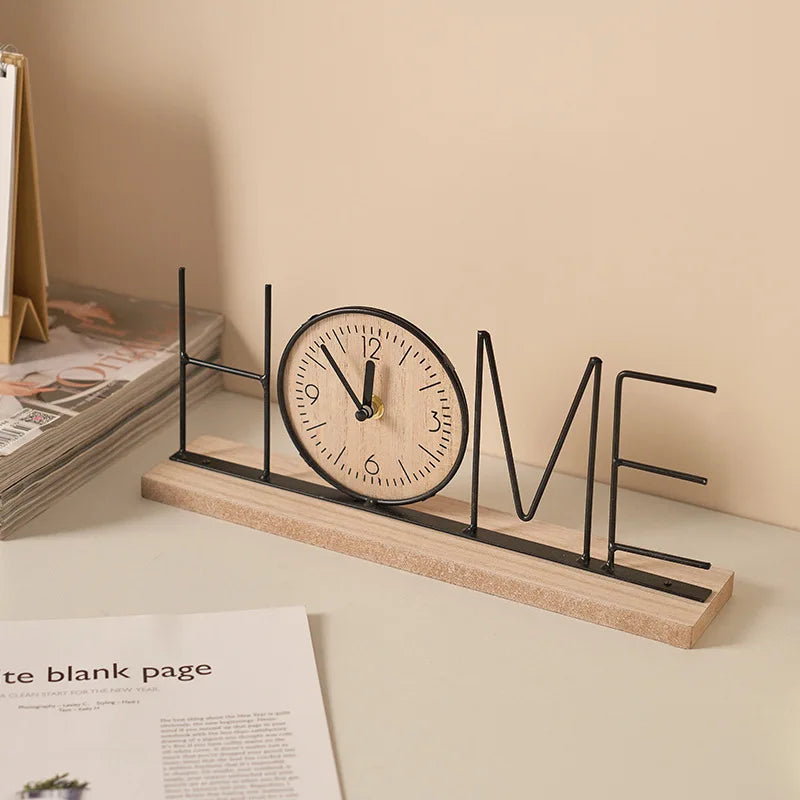 European Creative TV Cabinet Decoration Furniture Home Living Room Bedroom Entrance Wine Cabinet Office Desktop Clock Arrangeme