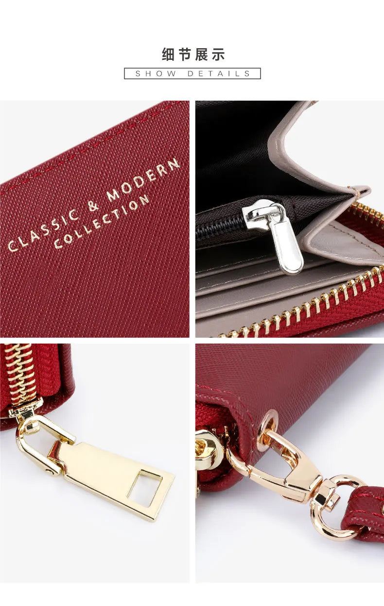Women Wallet Fashion Purses for Woman Women's Long Style Simple Man Wallets Coin Purse Card Bag Woman's Bags Holders Luggage