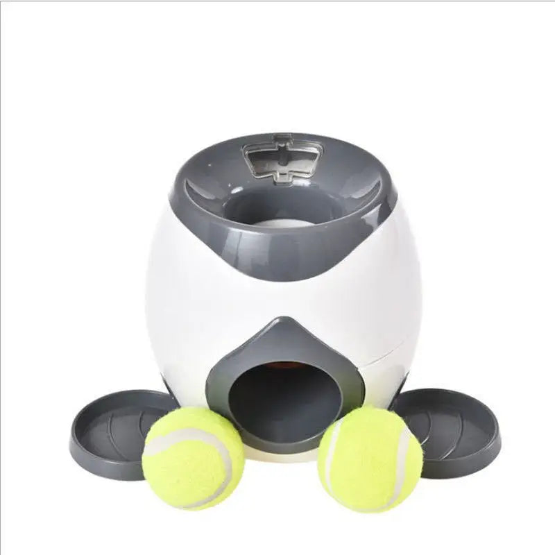 Automatic Ball Launcher for Dogs Mental Stimulation Interactive Training Dog Toys Indoor Outdoor Ball Thrower Machine Pet Toys