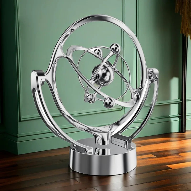 New Earth Kinetic Orbital Revolving Gadget Magnetic Pendulum Perpetual Motion Desktop Office Decor Art Toy Milky Way Model