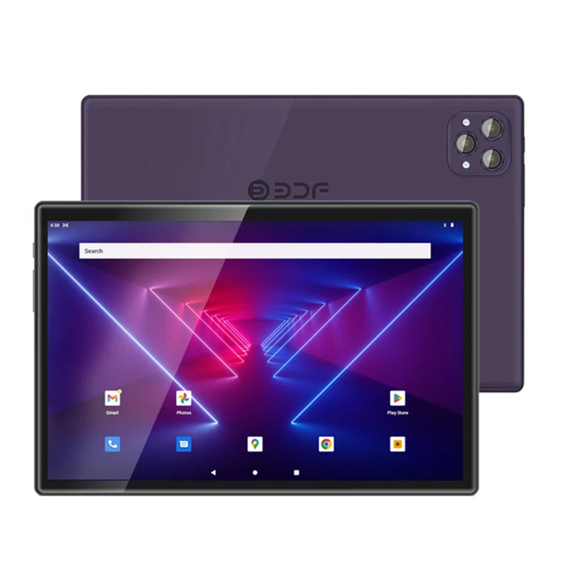 10.1 Inch Android Tablet 4G /5G LTE Phone Call Octa Core 8GB+512GB ROM Bluetooth Wi-Fi Google High Definition Display Tablet PC