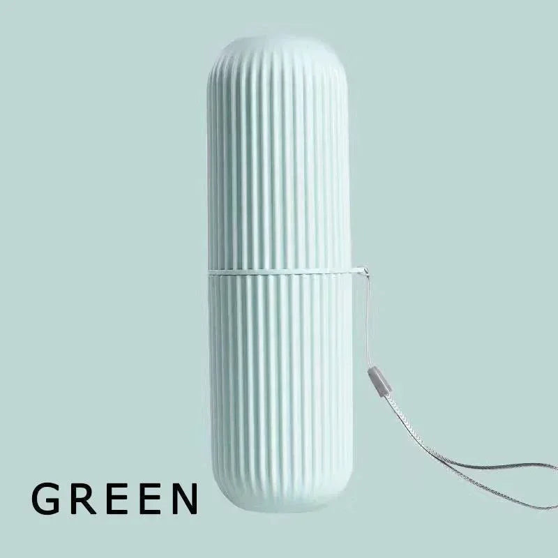 Travel Portable Toothbrush Toothpaste Holder Storage Case Box Organizer Household Storage Cup