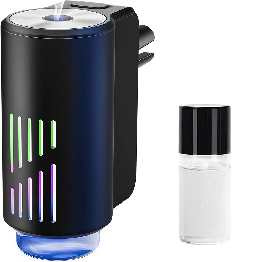 Auto On/Off Car Air Freshener Diffuser, Smart Car Air Freshener  3 Adjustable Light Modes Rechargeable Aromatizante Para Carro E