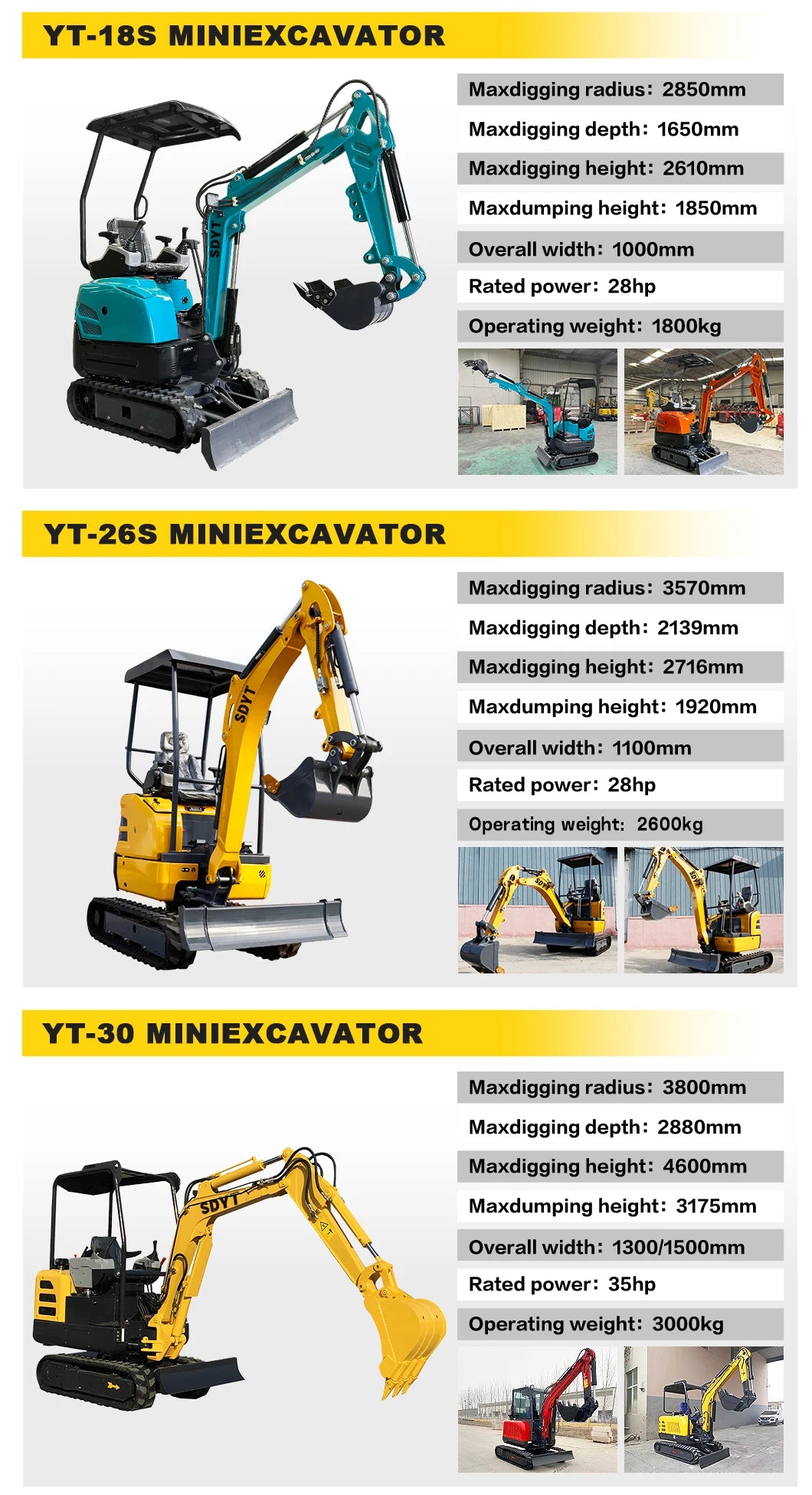 Quick Delivery Of 2.0 Tons Of Small Excavators Suitable For Various Scenarios High Quality Customized Crawler Excavators