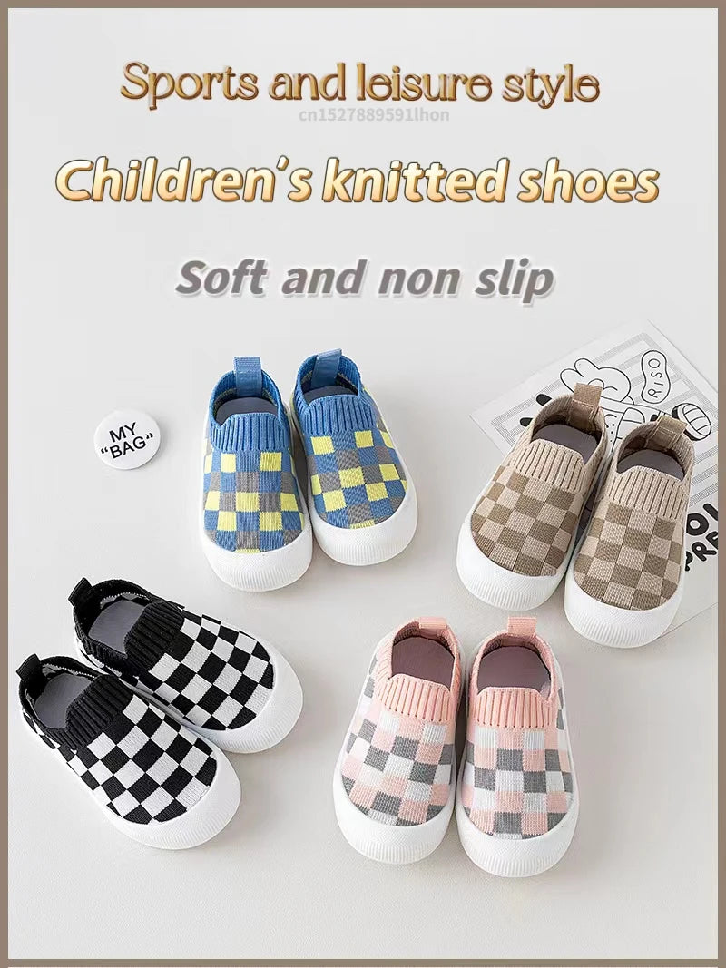 Baby shoes with soft soles, baby walking shoes, versatile, breathable, non slip sports shoes, spring and autumn new fashionable