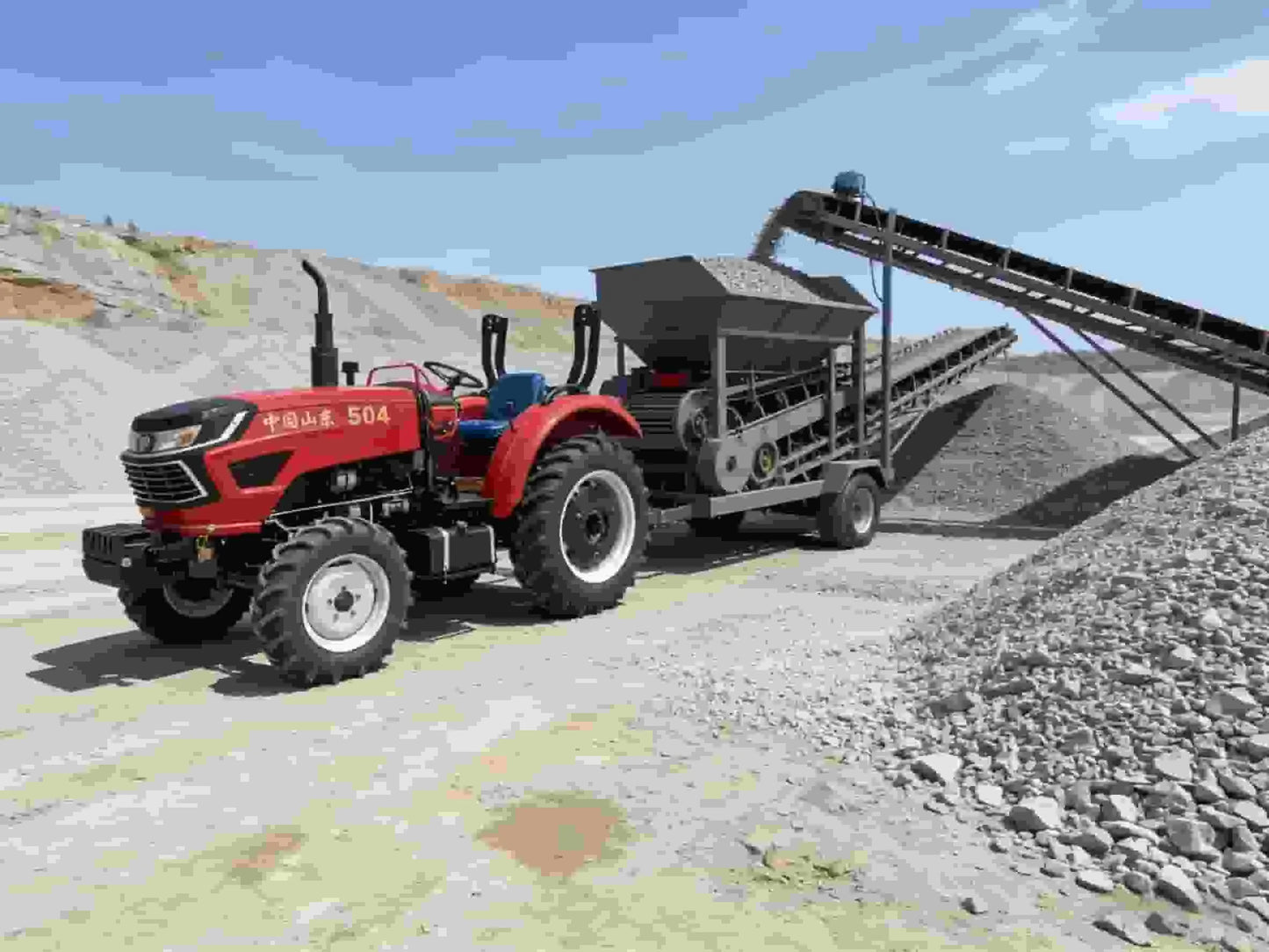 29HP 2WD Small Tractors Factory Direct Sales Customizable for Vegetable Plot & Greenhouse Work