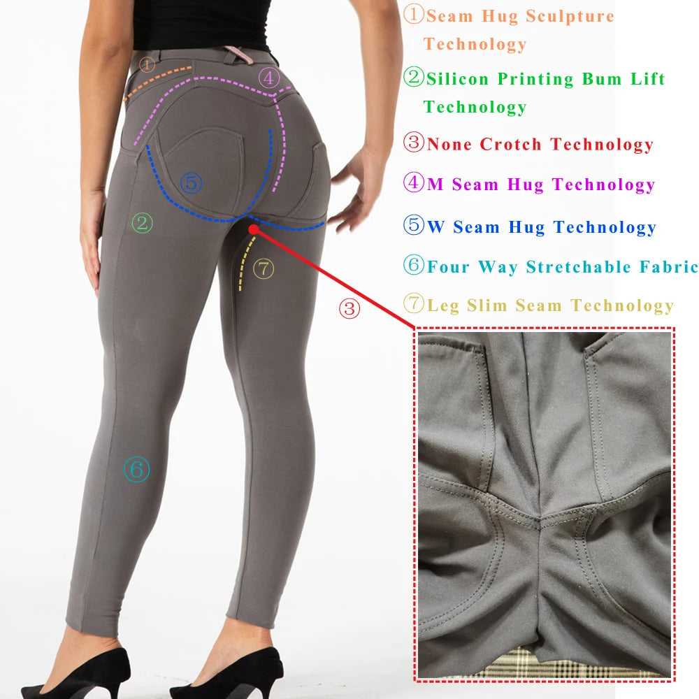 Shascullfites Red Fashion Pants Comfy Skin-fit Leggings High Rise Pencil Pants for Women Slim Hips Trendy Skinny Pants