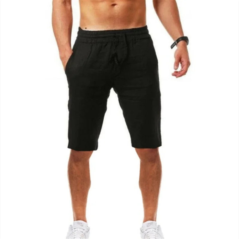 Plus Size Men's Shorts Streetwear Casual Cotton Summer Breathable Fitness Knee Shorts Sports Shorts Sweatwear 5XL