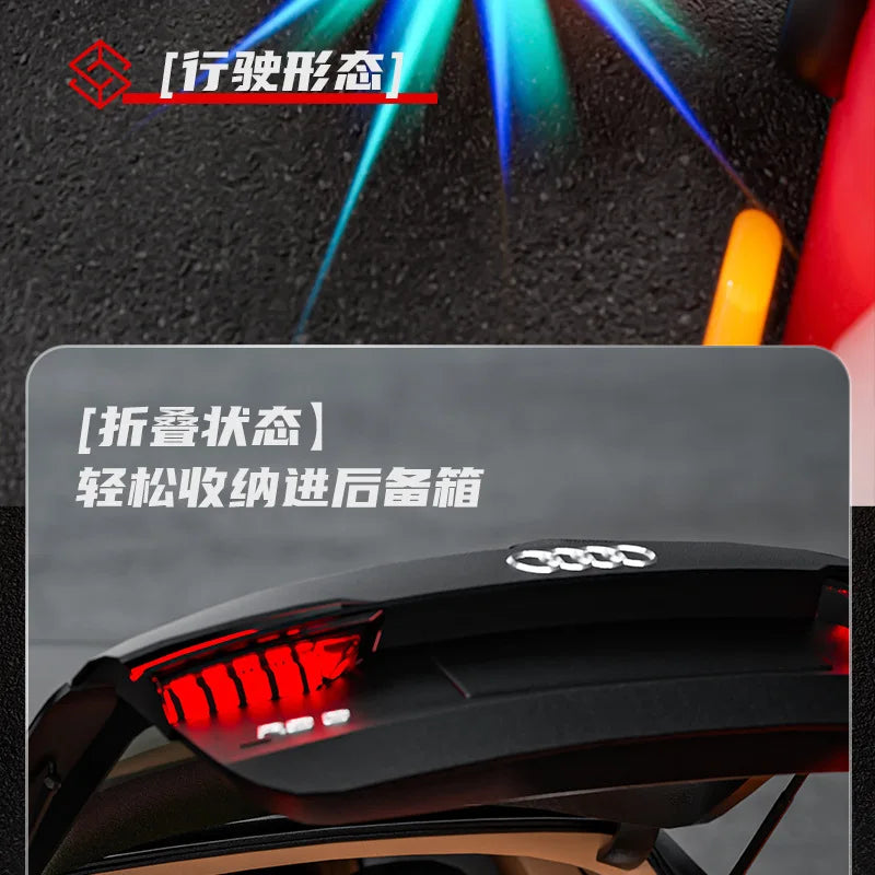 With Led Light And Music Kids Electric Kart, Four-wheel Can Ride On Remote-controlled Toy Car for Ages 1-3 To 6