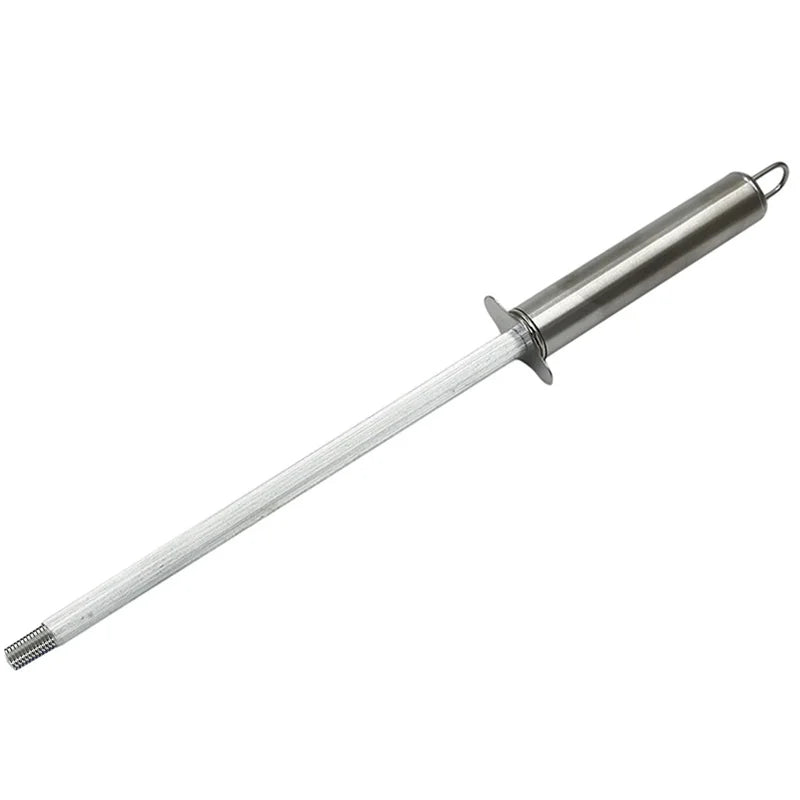 Professional Chef Blade Sharpener Rod Diamond Sharpening Stick Honing Steel For Kitchen Blade Stainless Steel Blade