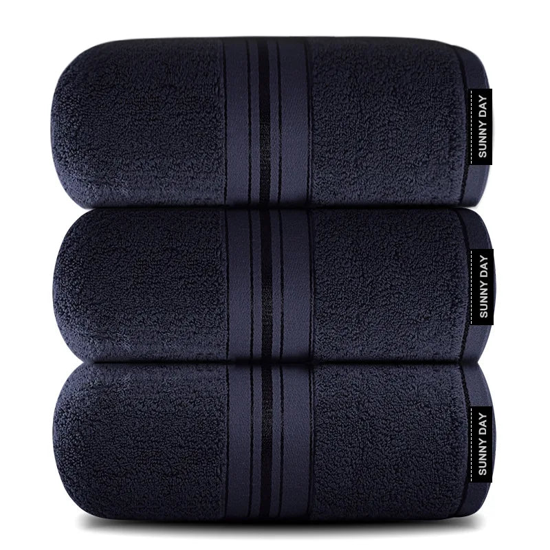 100% cotton thickened set absorbent adult bath towel super absorbent soft skin-friendly face wash bathroom face towel