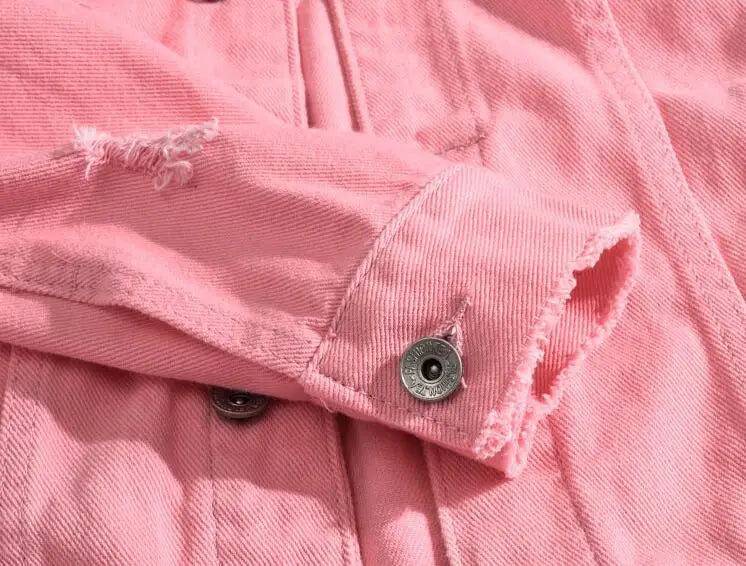 Spring Autumn Men's Denim Jackets Streetwear Casual Cotton Classic Slim Jeans Coat Male Clothes Cowboy Jacket