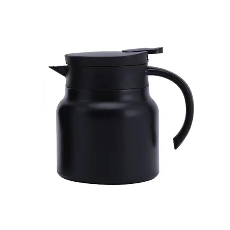 800ml Stewing Teapot Stainless Steel Leak-Proof Thermal Insulation Teapot with Detachable Tea Filter Milk Coffee Thermos Jugs