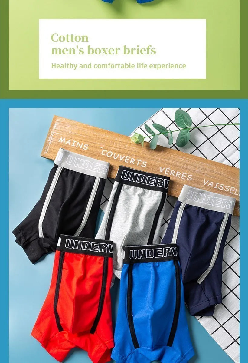 Men Boxers Shorts Underwear Men Home Underpants Printed Men Boxer Cuecas Cotton Soft Male Panties Homme Underwear Men