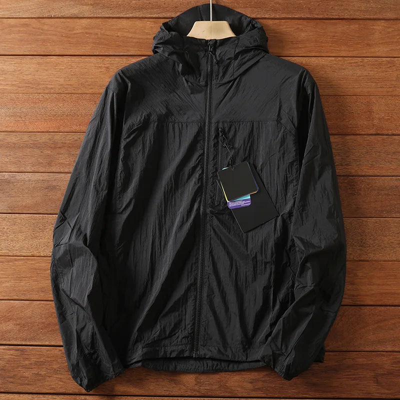 Ultrathin Fishing Jacket Tops Hiking Wearing Good Quality Summer Jackets Men Coats Male Sunscreen Windbreaker Traveling Clothing