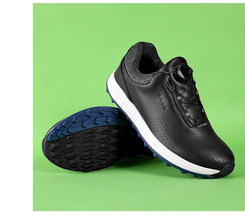 Golf Shoes Rotating Buckle Casual Shoes Breathable Mesh Sports Shoes High-quality Sneakers Brand Solid Color Thick Sole