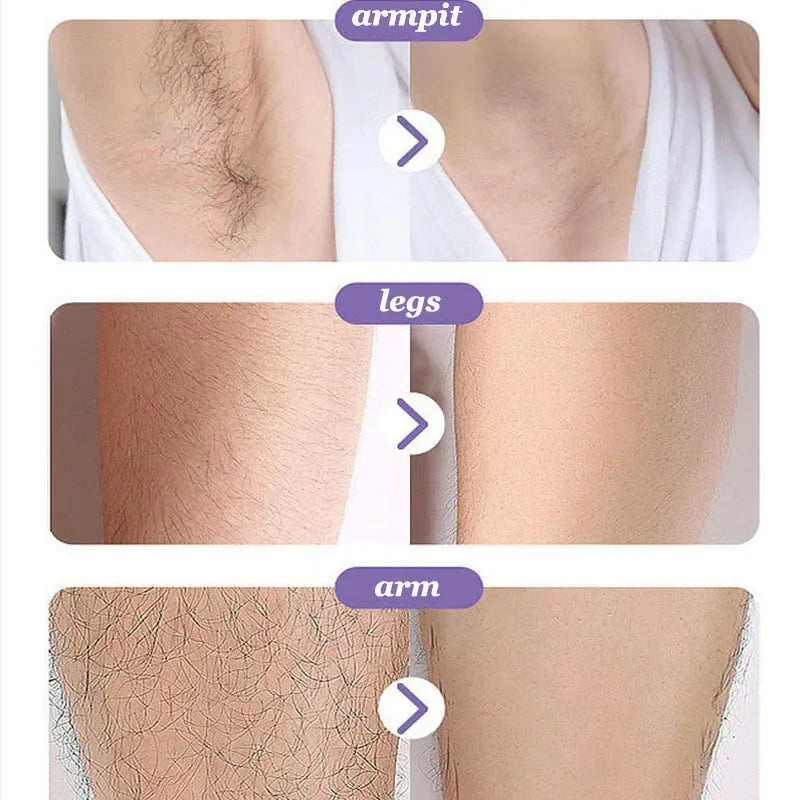 Painless Epilator Physical Crystal Hair Removal Body Depilation Tool Man Women's Hair Removal Beauty Tool Sanding Artifact