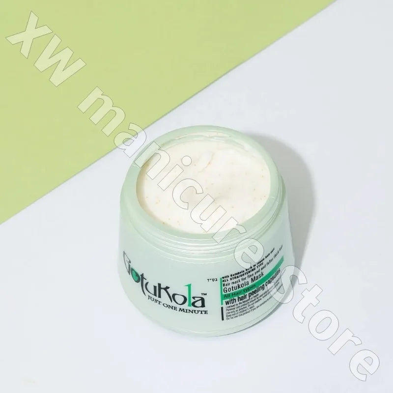 Gotukola Protein Hair Mask 500ml Nourishes Soft and Refreshes Hair Roots To Improve Frizz and Bifurcation and Perming Damage