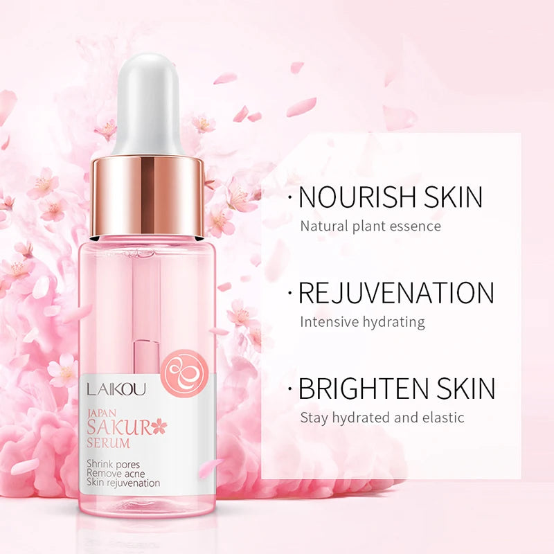 LAIKOU Sakura Facial Cleansing Skincare Set Moisturize Beauty Health Eye Mask Lip Mask Korean Facial Care Products Kit