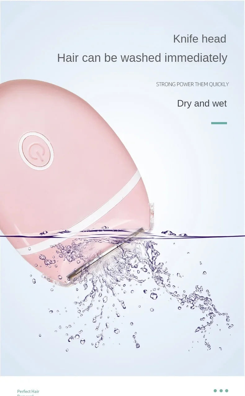 Waterproof Hair Removal Machine Trimmer Knife Tip Women Whole Body Washable Armpit Hair And Leg Hair Without Black Spots