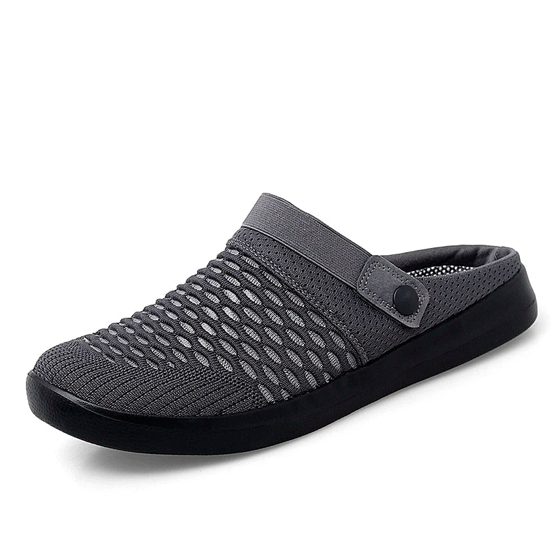 Casual Breathable Men Sandals Summer Outdoor Lightweight Fashion Slippers New Arrivals Slip-on Male Mesh Beach Shoes for Male