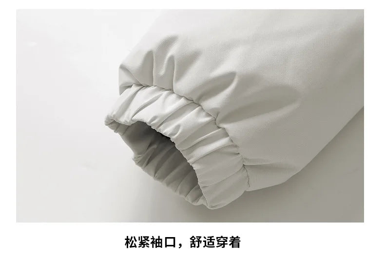 High End Clothing Men Padding Winter Brand Patchwork Designer Cotton Padded Oversized Jackets Male Windproof Coat Parka Overcoat