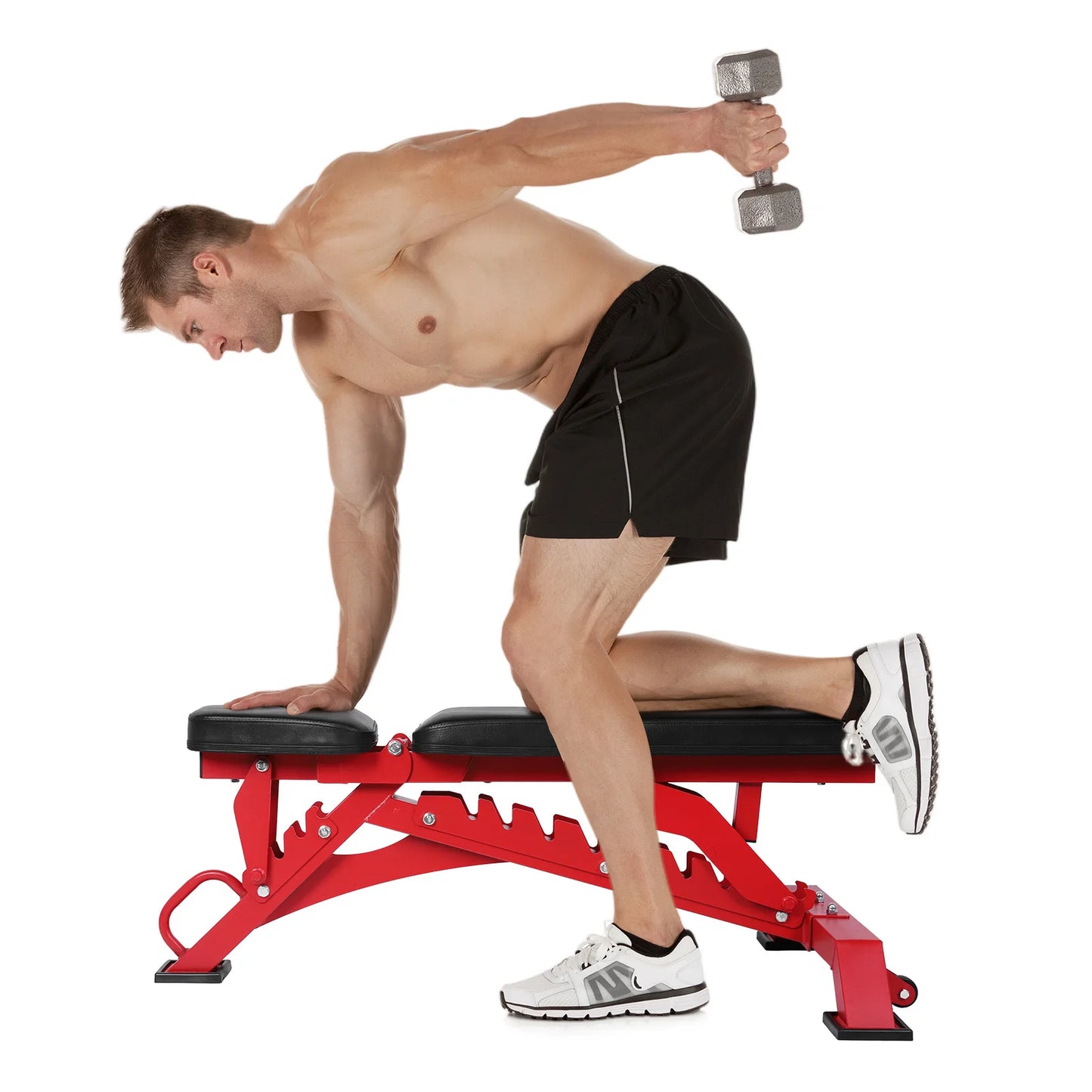 Workout Bench Adjustable Incline Decline Bench for Garage and Home Gym Workouts