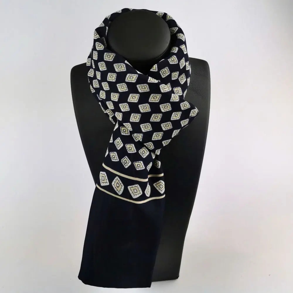 Fashion Double Layer Peach Skin Scarf Keep Warm Autumn Winter Plaid Scarf Man Luxury Brand Designer Shawl Wrap
