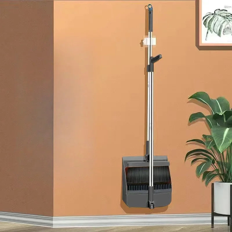 Broom Set Household  Broom Dustpan Set Brush Head Sweeping Folding Garbage Shovel Broom