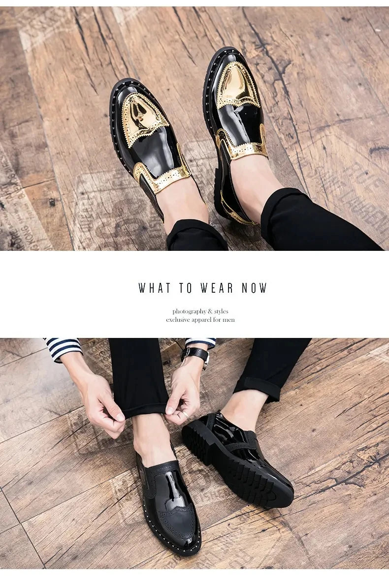 Size 38-48 Classic Men Loafers Men Casual Comfortable Fashionable Small Leather Shoes European American Elegant Brand Shoes