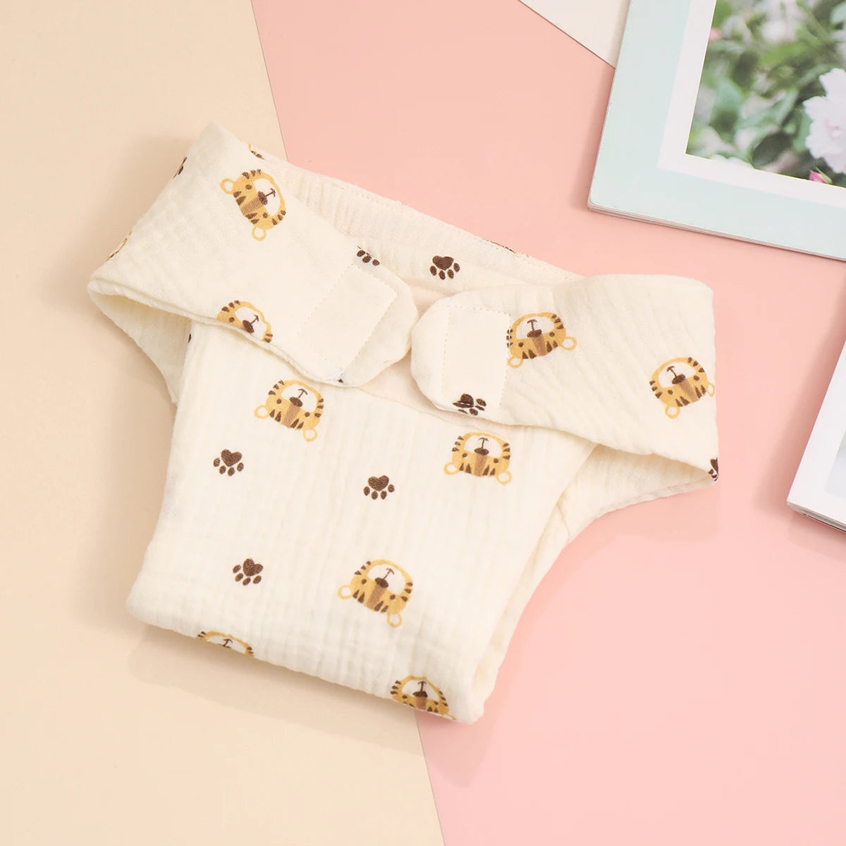 Waterproof Reusable Cotton Baby Training Pants Infant Shorts Underwear Cloth Baby Diaper Nappies Panties Nappy Changing