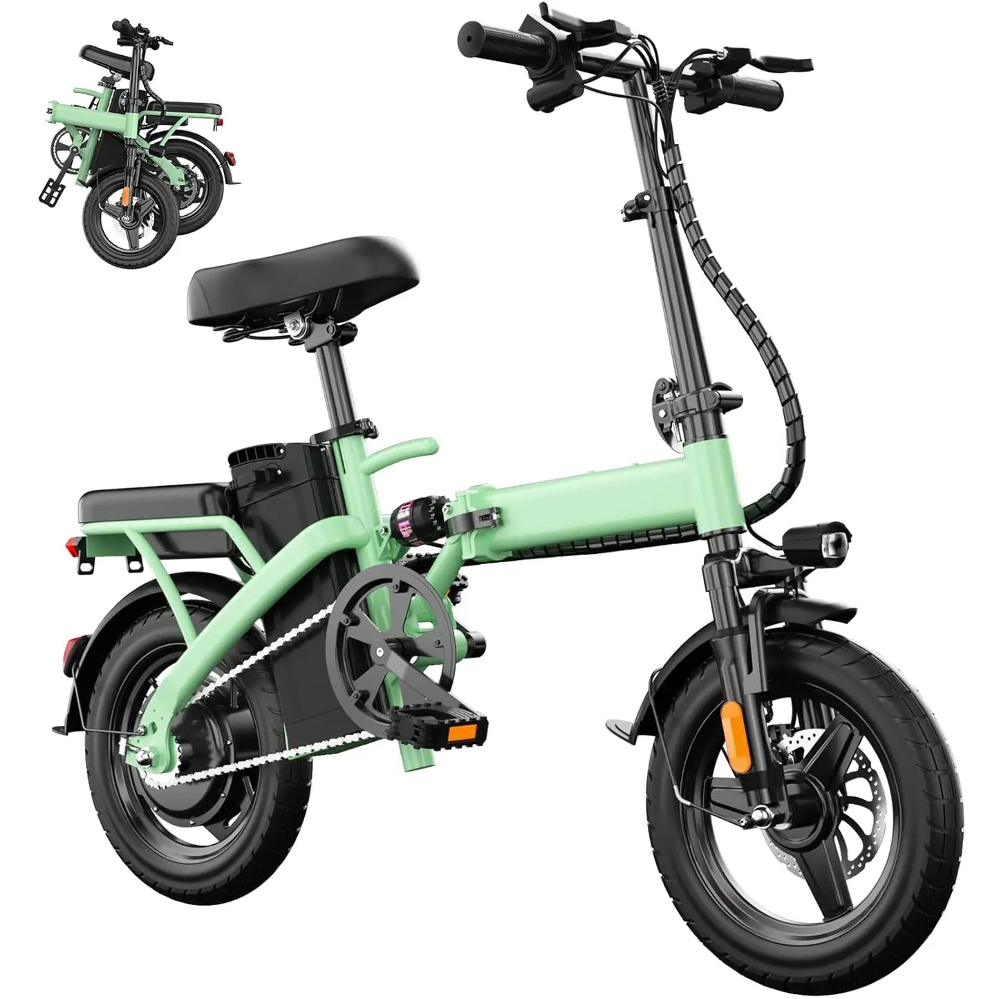 Electric Bike for Adults and Teens with 500W/750W/1500W Peak Motor, 14"/20"/26" E Bike with 48V Removable Battery,, Customized